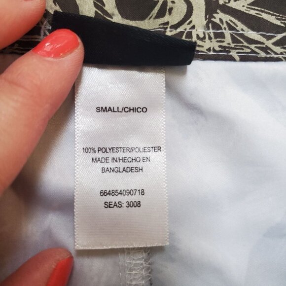 JOE BOXER Palm Tree Hawaiian Print Board Shorts Swim Trunks Men's Small - Picture 6 of 6